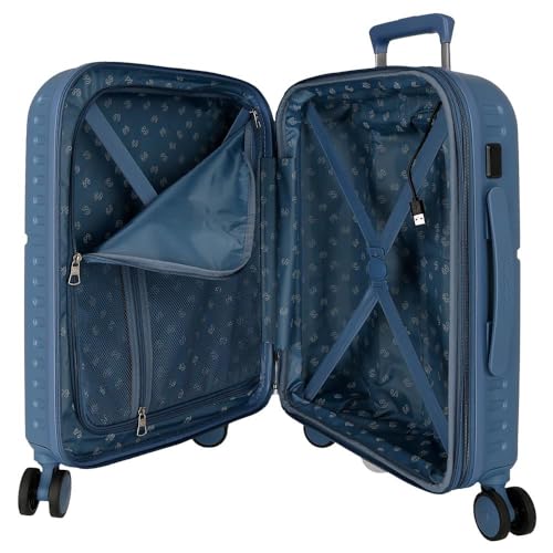 Valise cabine Pepe Jeans antichoc à deux compartiments pour protéger vos bagages