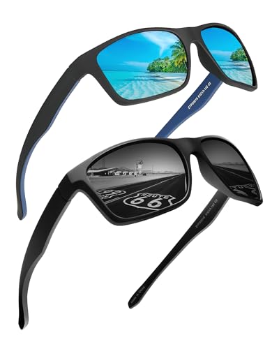 Lunettes de soleil polarisées hommes femmes enveloppantes pour le sport