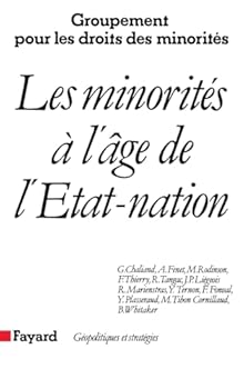 Minority Peoples in the Age of Nation-States