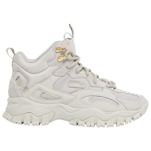 Fila Ray Tracer TR 2 Mid (Big Kid) Silver Birch/Silver Birch/Silver Birch 6.5 Big Kid M