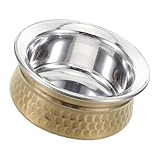 LIFKOME Bol de Cocina Rápido Calentamiento para Curry y Arroz Vajilla Tradicional Multifuncional para Verduras Postres y Sopas para Comidas y Fiestas Casa