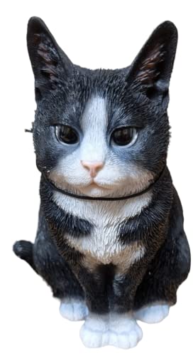 Vivid Arts Sitting Cats (Black/White Cat) - Image 3