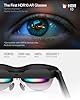 RayNeo Air 4 Pro AR/XR Glasses, HDR10 Display, Vision 4000 Chip, 201" Virtual Cinema, Audio by Bang & Olufsen, 3D Movies & Gaming Smart Glasses for iPhone 17,16,15/Android/Mac/Steam Deck/PS4/5 #1