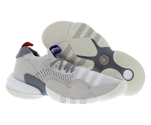 Image of adidas SM Trae 2 KU Unisex Shoes Size 9, Color: White /Grey