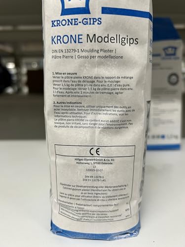 Modelliergips Knorr Prandell Krone, 1,5 kg, weiß