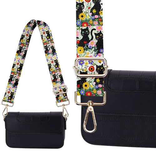 Image of Purse Strap Crossbody Shoulder Straps Adjustable Replacement 1.5 inch Wide for Women Girls Bag Cute Aesthetic