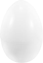 jojofuny Giant Openable Easter Egg Eater Party Favor Fillable Plastic Raffle Egg Ornament Easter Party Scene Layout Decoration for Basket Stuffer Candy, 8.06 x 12.18 Inch