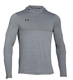 Under Armour HeatGear Tech męska bluza z kapturem z zamkiem 1/4, Stal, 38