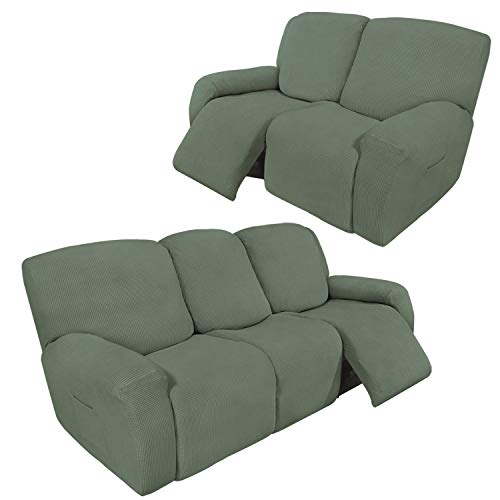 Easy-Going Recliner Loveseat Slipcover Bundles Recliner Sofa Slipcover #TOP10