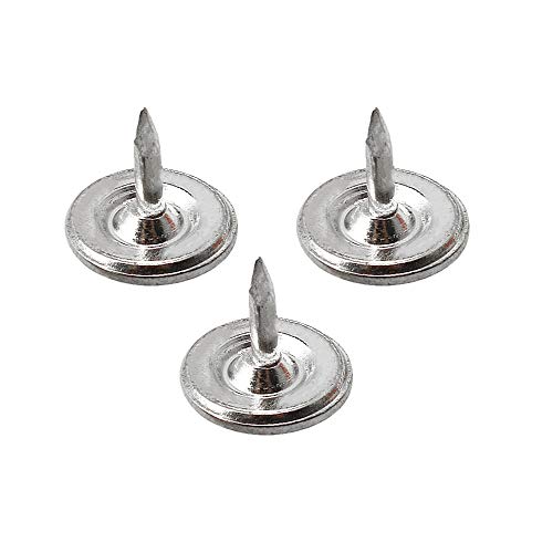 Clavos de hierro para muebles Yibuy 8x9mm, 100 unidades para decoración y bricolaje miniatura 2