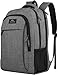 MATEIN Laptop Backpack 17.3 Inch Large Anti-Theft Backpack with USB Charging Port College Bag Daypack for Men Women Water Resistant Laptop Rucksack for Travel Work Business Office, Grey