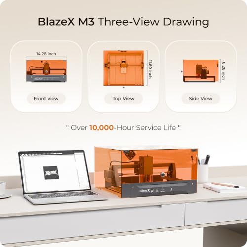 BlazeX M3 10W Laser Engraver