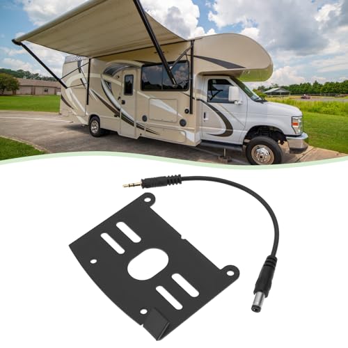 Image of 1 Set Backup Camera Bracket Adapter Kit 8.2 x 6.3cm Compatible with Furrion for RV Camper 5th Wheel Trailer with Pig Tail Plug