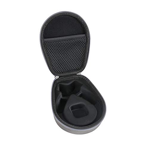 Hermitshell Hard Case Fits Aftershokz Trekz Titanium Open Ear Wireless Bone Conduction Headphones As600 (Gray) #TOP3