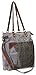 Myra Bags USA Journey Upcycled Canvas Shoulder Bag S-0735, Tan, Khaki, Brown, One_Size