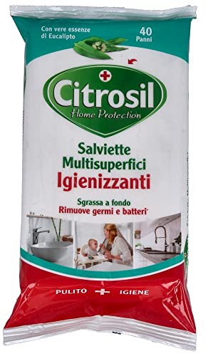 Citrosil Toallitas desinfectantes eucalipto, 40 unidades