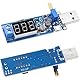 51CH082 Schritt-für-Schritt-Netzteil-Modul, USB DC-DC, 5 V auf 3,3 V/9 V/12 V/24 V, verstellbares Modul mit USB-Anschluss und Digital-LCD-Display