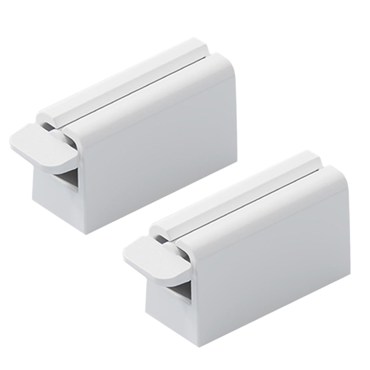 Holibanna Toothpaste Holder Squeezer Stand Wall-Mounted Rack Easy Installation Multi-use for Creams Gels