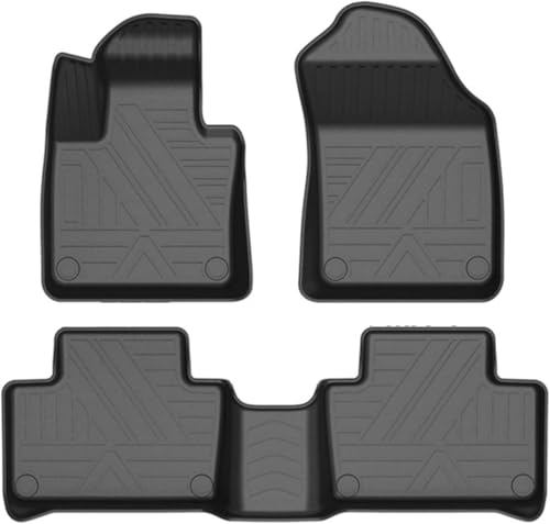 Tapis de Voiture pour Renault Fluence 2011-2017 | Protection Anti-Saleté 5 Places