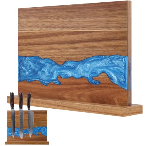 Ayiusideza Magnetic Knife Block | Double Sided Magnetic Knife Holder