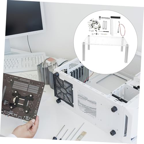 Support de châssis transparent pour boîtier ouvert compact mini table de test PC