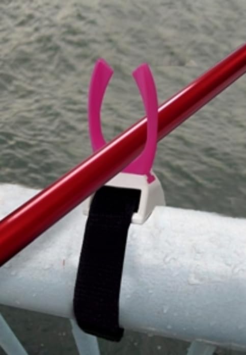 Daiwa 867429 Rod Holder, Rod Clip-F, Pink