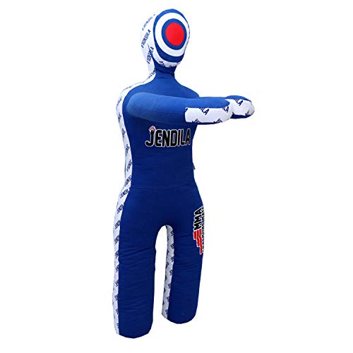 Grappling Dummy MMA Jiu Jitsu – Grappling Wrestling Dummy – Made from Durable Canvas Fabrics – MMA Dummy for Multiple Drills Grappling Dummy – UNFILLED