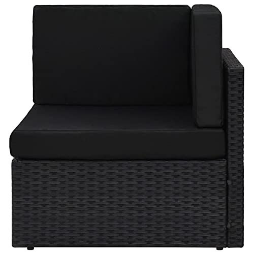 Tidyard 14-TLG. Garten Lounge Sofa, Lounge Gartenmöbel Set, Loungemöbel Sofa Rattan Balkonmöbel Balkonlounge… – Bild 5