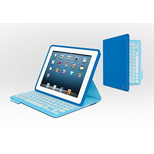 Logitech FabricSkin Keyboard Folio für iPad 2, iPad 3, iPad 4; blau, Art.-Nr. 920-005332