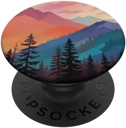 Mountain Sunset PopSockets Adhesive PopGrip