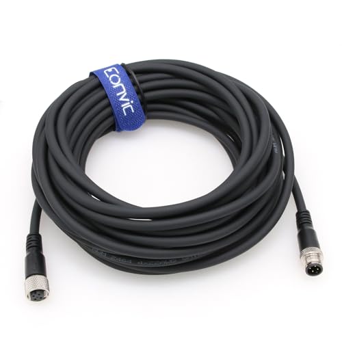 Cable sensor Industrial 10M M12 4 pines macho a hembra miniatura 2