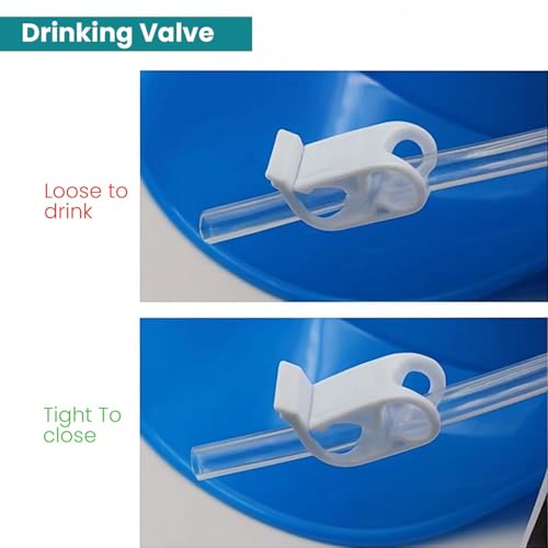 Image of Go Hooked Party Drinking Hat with Dual Can Holders & Straw Tube | Adjustable Drinking Helmet for Parties, Events, Games and Celebrations, Hands Free Beverage | Fits Most Head Sizes