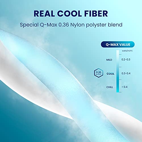 Instant Cooling Mattress Topper Full Size For Hot Sleepers, Quilted Fluffy Mattress Pad Cover With Cool-To-The Touch Jersey Surface, Machine Wash Durable, Deep Pocket 8-21 Inch (Grey, Full) #TOP1