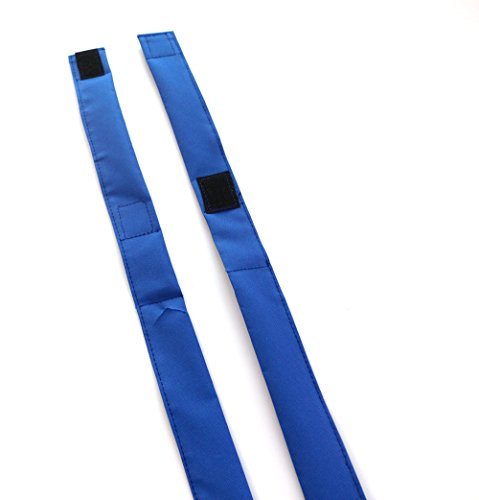 Leonark Fencing Sword Bag For Foil Epee And Saber - Sword Sleeve Cover Case Pipe Tube For Fencing Weapons Lame- Professional Fencing Accessories - 2 Pack (Blade Bag-Blue) #TOP3