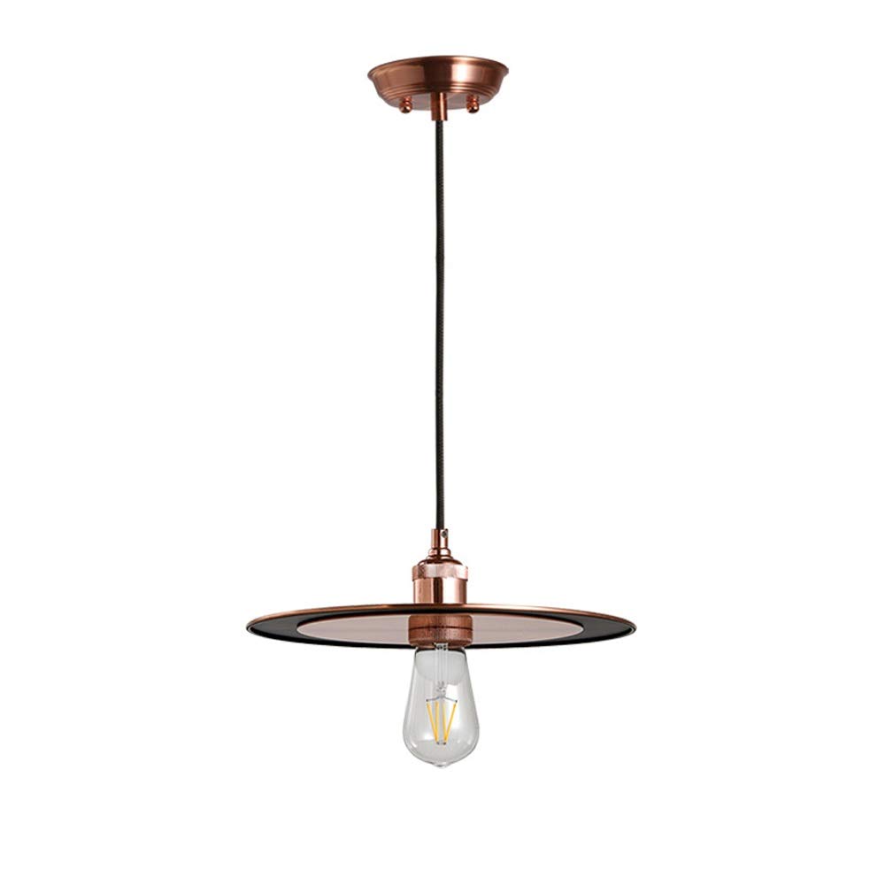 SXECAEPS Modern creative chandelier Simple American Industrial Restaurant Pendant Lights Creative Flying Saucer Wrought Iron Ceiling Lamp Indoor Living Room Aisle Lighting E27 Bedroo