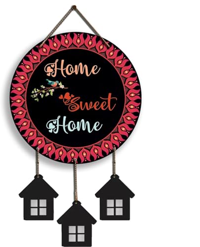 Image of Welcome Wooden Quote Wall Hanging Decoration Items for Home Decor