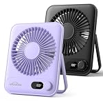 WHATOOK – WHATOOK USB Ventilator Leiser 2 Stück: Stufenlos 1-100 Regle