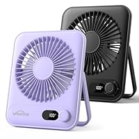 Draagbare handventilator met mist spray - Het reservoir is groot genoeg