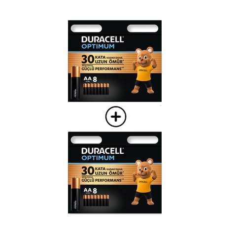 Duracell Optimum AA Pil 16'lı Paket