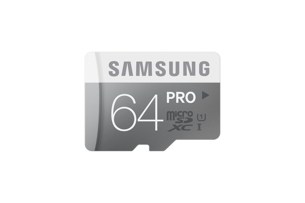 Samsung Carte Mémoire PRO MicroSDXC UHS-I Grade 1 Classe 10 64 Go Avec Adaptateur SD