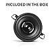 BOSS Audio BRS35 50 Watt 3,5 Zoll Full Range Ersatz Autolautsprecher (einzeln verkauft)
