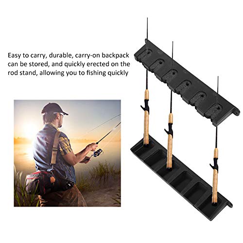 Acessórios de suporte de pesca, acessórios de suporte de vara portátil, para entusiastas da pesca An