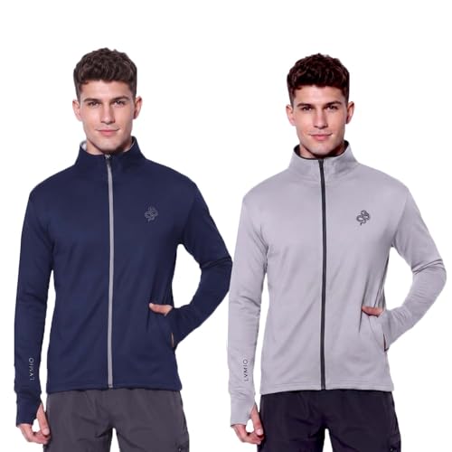 Image of Lymio Sunscreen Jacket For Men | Sun Protection | Uv Protection | Spf | Riding | Riding | Biker | Sun Coat | Sunblock | Summer Jacket For Men (Packs Also Available) (SSM-J-01-03)
