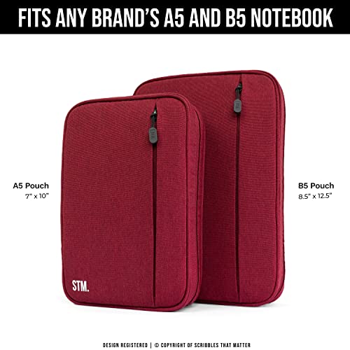 Pencil Case Pouch | Pen Holder For Bullet Journals Supplies, Journal, Kawaii Stuff, Stationery, Korean Marker & Cute Japanese Aesthetic Organizer | A5 & B5 Journal Cover, Pencil Cases Box | Stm #TOP7