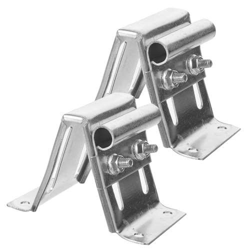 LALAFINA 2pezzi Staffa Superiore Per Porta Da Garage Regolabile Componente Di Ricambio Antiruggine Per Porta Residenziale Staffa Di Fissaggio e