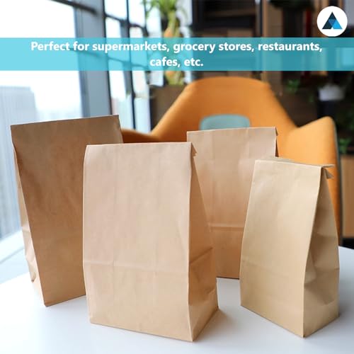 NationwidePaper Strong Takeaway Paper Bags No Handles - Image 5