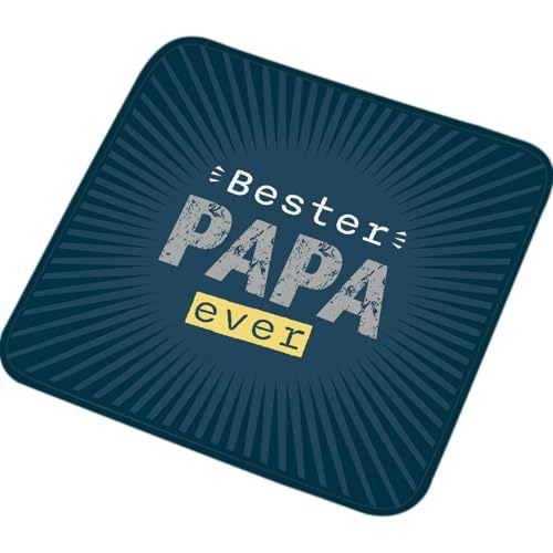 Gruss Co Toalla Mágica Con Diseño De Bester Papa Ever Toalla De Invitados En Forma Prensada, Algodón, 30 Cm X 30 Cm, Regalo Para Papá, Día Del Padre, Cumpleaños 73890
