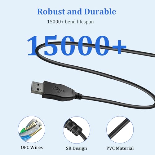 Câble RJ9 vers USB ordinateur PC casque filaire DECT VoIP