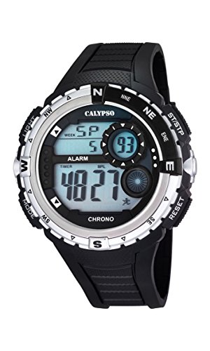 Calypso Watches Herren-Armbanduhr XL K5662 Digital Quarz Plastik K5662/1