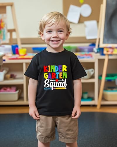Image of Kindergarten Shirt for Girls Boys Kids Toddler First Day of School Shirts Back to School in My Kindergarten Era Tshirt 2T-7Y